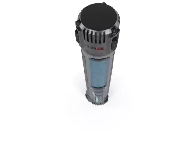 Sci-Fi Medical Vial Low-poly 3D model