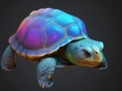 Turtle 3D print model