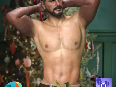 Forrest Character and Outfit for Genesis 9 3D model