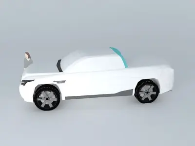 Car NEG E1 template Free 3D model