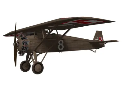 Wibault 72 C1  3D model