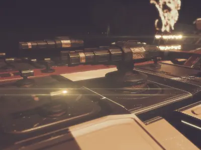 Big Boy Ship Free low-poly 3D model