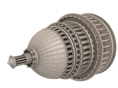 United States Capitol 3D model
