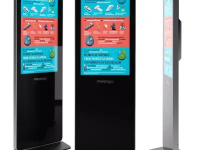 TOTEM INFORMATION SCREEN 3D model