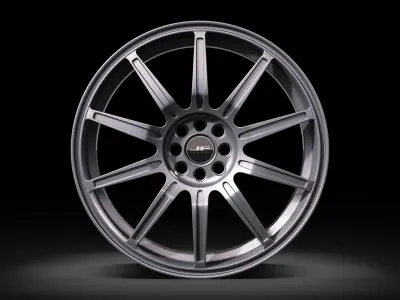BBS Impreza WRX STI Wheel 3D model