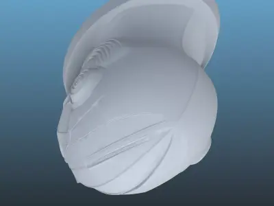 Sci-Fi Warrior Bust Sculpture PM-122 3D print model