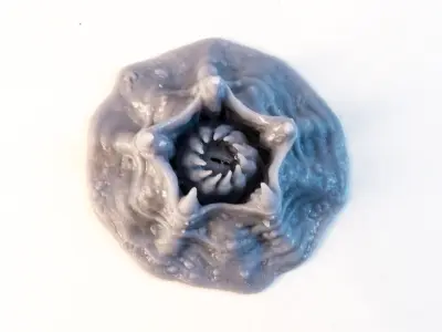 Gaping Maw - 3D Printable Monster- 2 Poses 3D print model