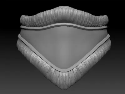 High-poly model Belt 3D model