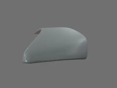 Car Spoiler 05 Low-poly 3D model