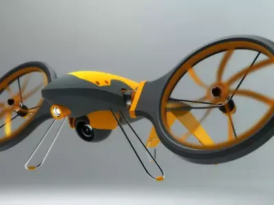 Rescue drone 3D print model