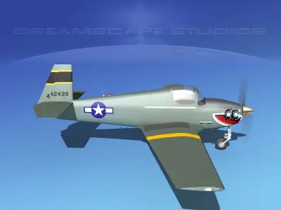 Mooney M-18 Mite V14 3D model