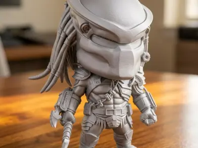 Chibi Predator 2 3D print model
