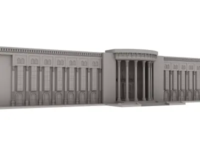 Uzbekistan Davlat Konservatoriyasi 3D model