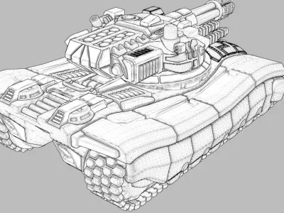 Manduvel Modular MBT 3D print model