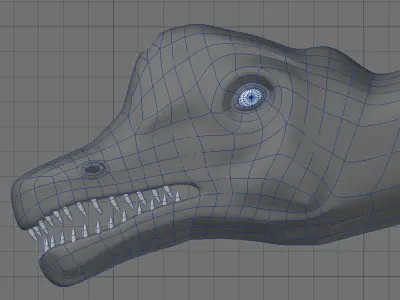 Brachiosaurus Dinosaur 3D model