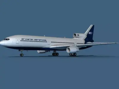 Lockheed L-1011-50 Air Charter Intl 3D model
