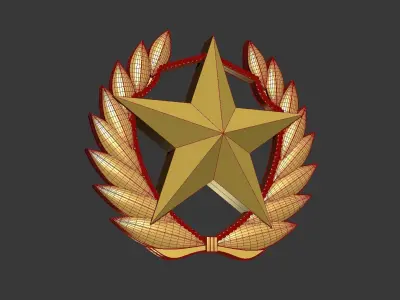 Armed Police Collar 3D model