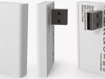 Portable Solid State Drive 3D model