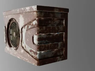 Air Conditioner External Unit 3D model