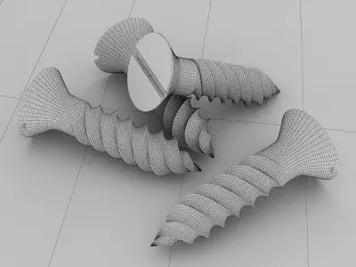 Screws 2 three Free 3D model