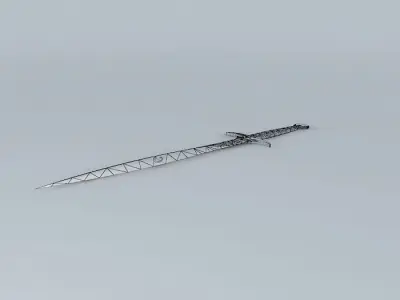 LOTR Frodo Sword Free 3D model