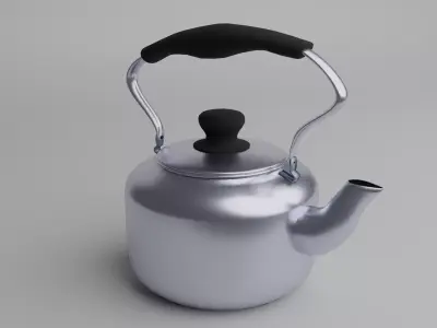 kettle tea - tea Free 3D model