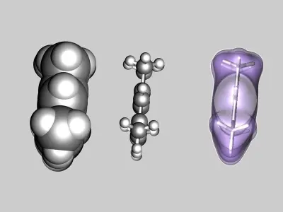 amitraz  molecule 3D model