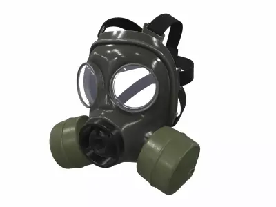 Gas Mask 06 3D model