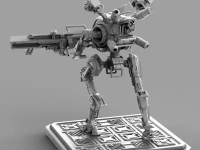 Titanfall Northstar 3dPrintable  75mm 3D print model
