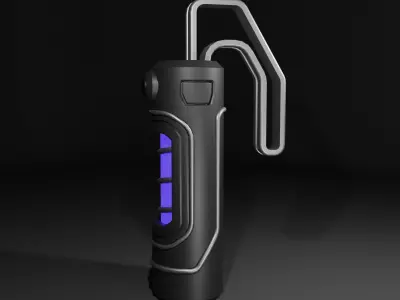 Ski-fi Granade Free 3D model