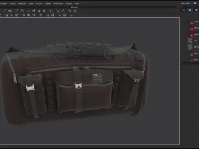 Tactical Bag 3D model