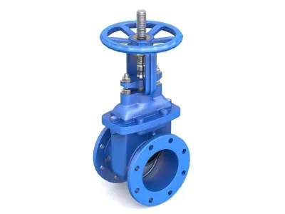 Gate Valve - Parallel Slide 3D model