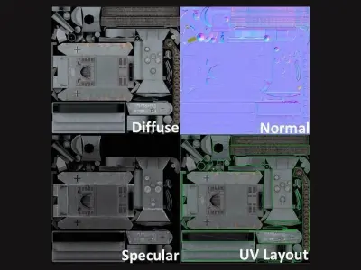 WW2 Maus Tank Free low-poly 3D model