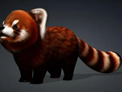 Red Panda A2 Free 3D model
