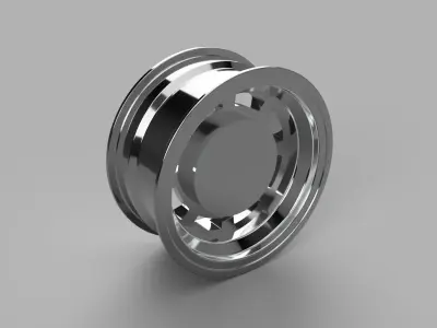 Nascar sport car rim Free 3D print model