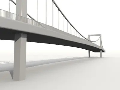Elizabeth Bridge 3D model