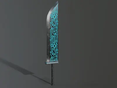 Weapon pack Low-poly 3D model