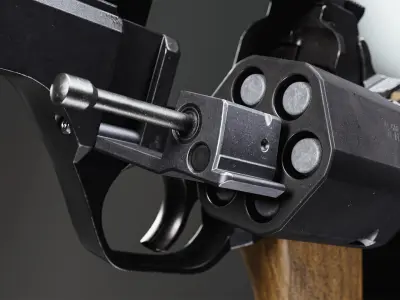 Chiappa Rhino 60DS Low-poly 3D model