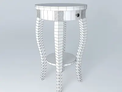 HEMNES bedside table  Free 3D model