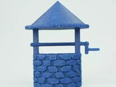 wishing well Free 3D print model