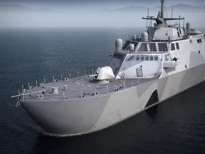 USS Independence LCS-1 3D model
