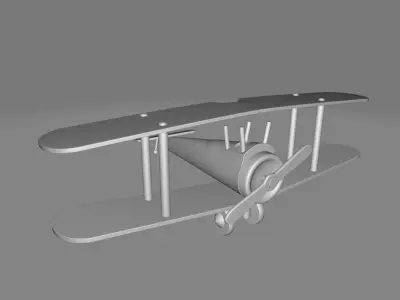 BI Model Plane 3D model