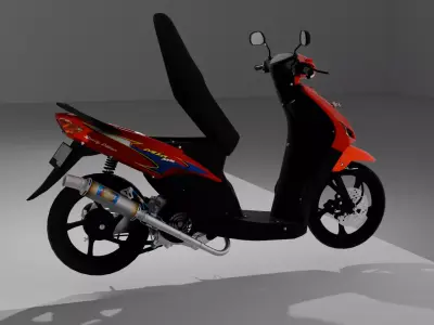 Yamaha Mio Sporty Street 3D model