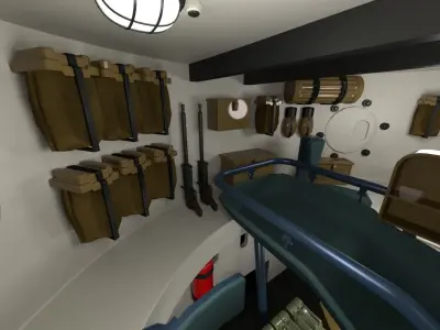 Panzer Tiger Tank Early with interior 3D model