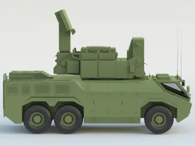 HQ-17 Surface-to-air Missile 3D model