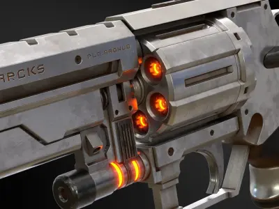 SCI FI REVOLVAR 3D model