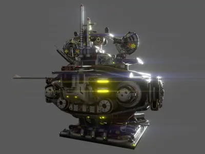 Imperial Large Command Module 3D model