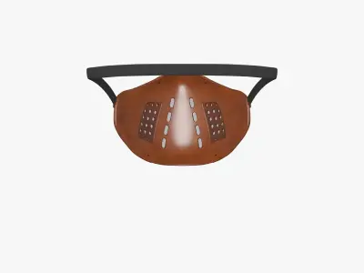 Leather Mask 3D model