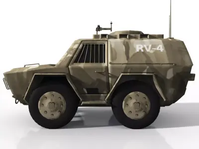 CDF Recon Vehicle 3D model