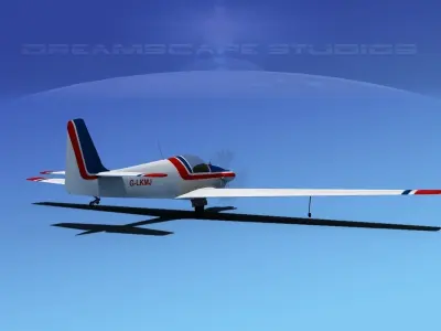 Fournier RF-4 Slingsby V08 3D model